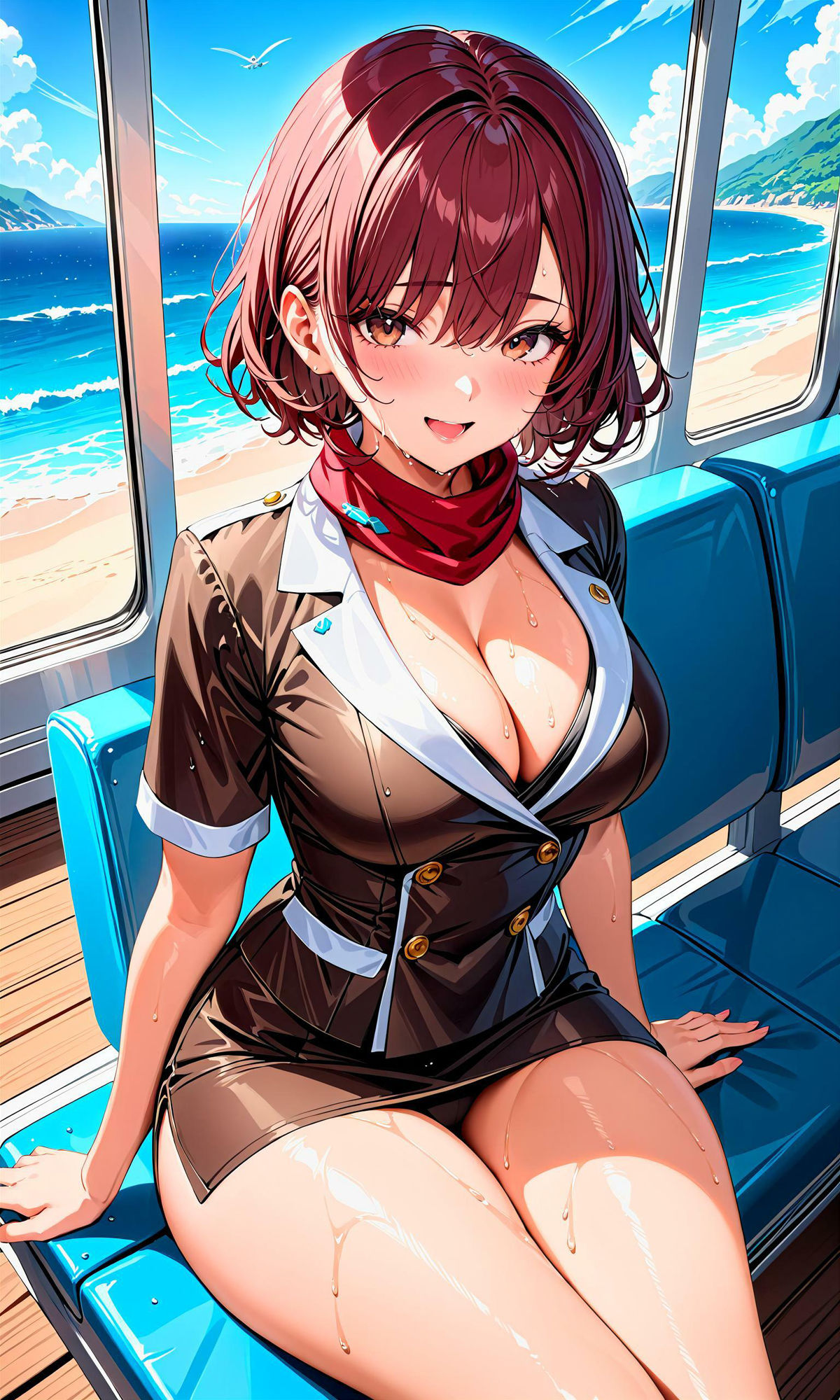 サンプル画像2:エチエチCAさん-CAさんの色気で僕の翼がテイクオフなんだがw-(BETA) [d_407309]