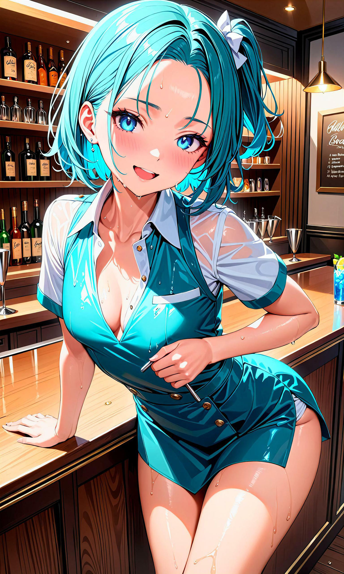 サンプル画像3:エチエチバーテンダーさん-えちえちエキスで香りづけされたら今夜は帰れないんだがw-(BETA) [d_407316]