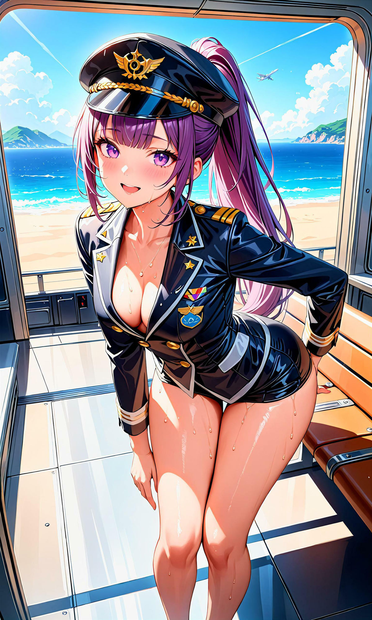 サンプル画像1:エチエチ機長さん-僕を自由に操縦する機長さんがとってもエッチな件！-(BETA) [d_407319]