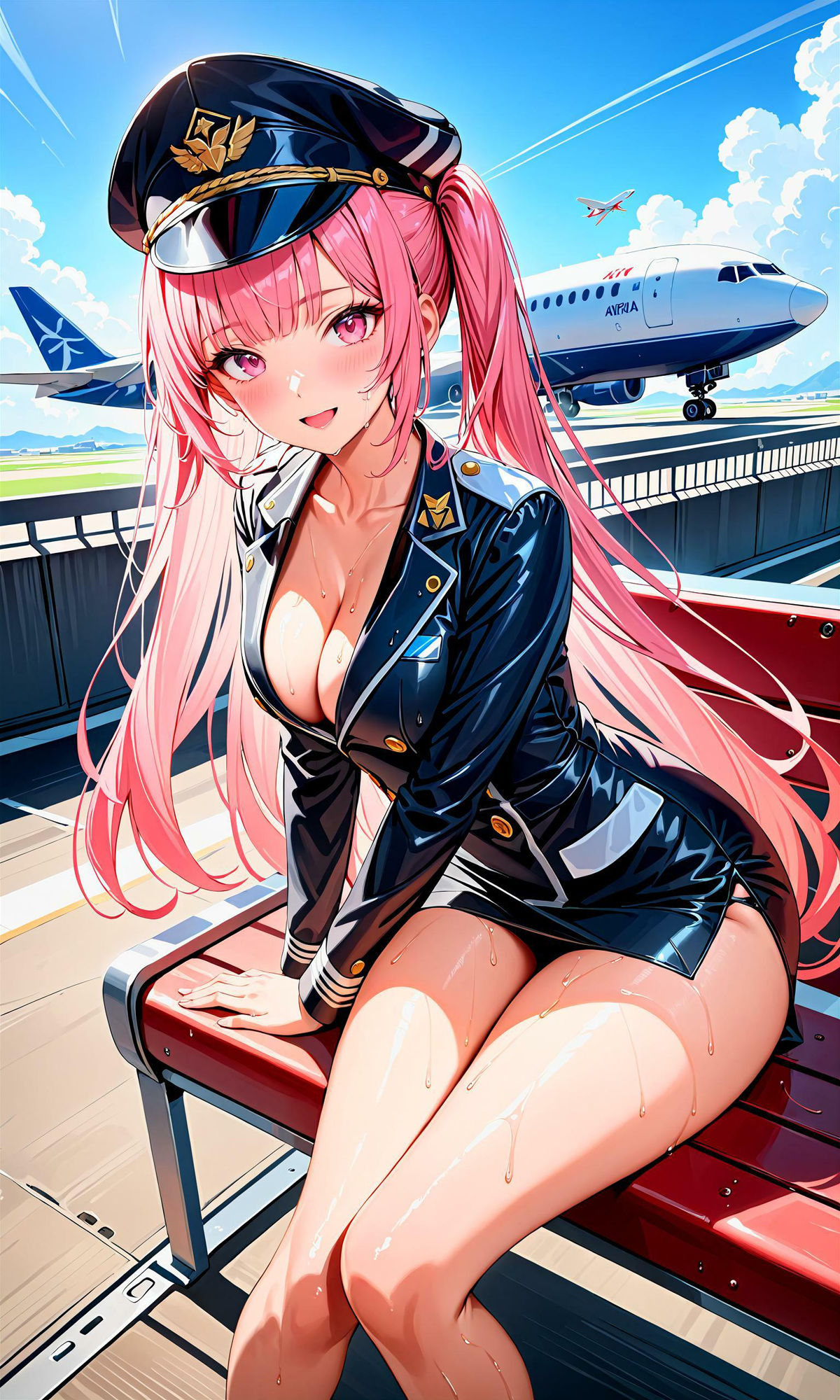 サンプル画像4:エチエチ機長さん-僕を自由に操縦する機長さんがとってもエッチな件！-(BETA) [d_407319]