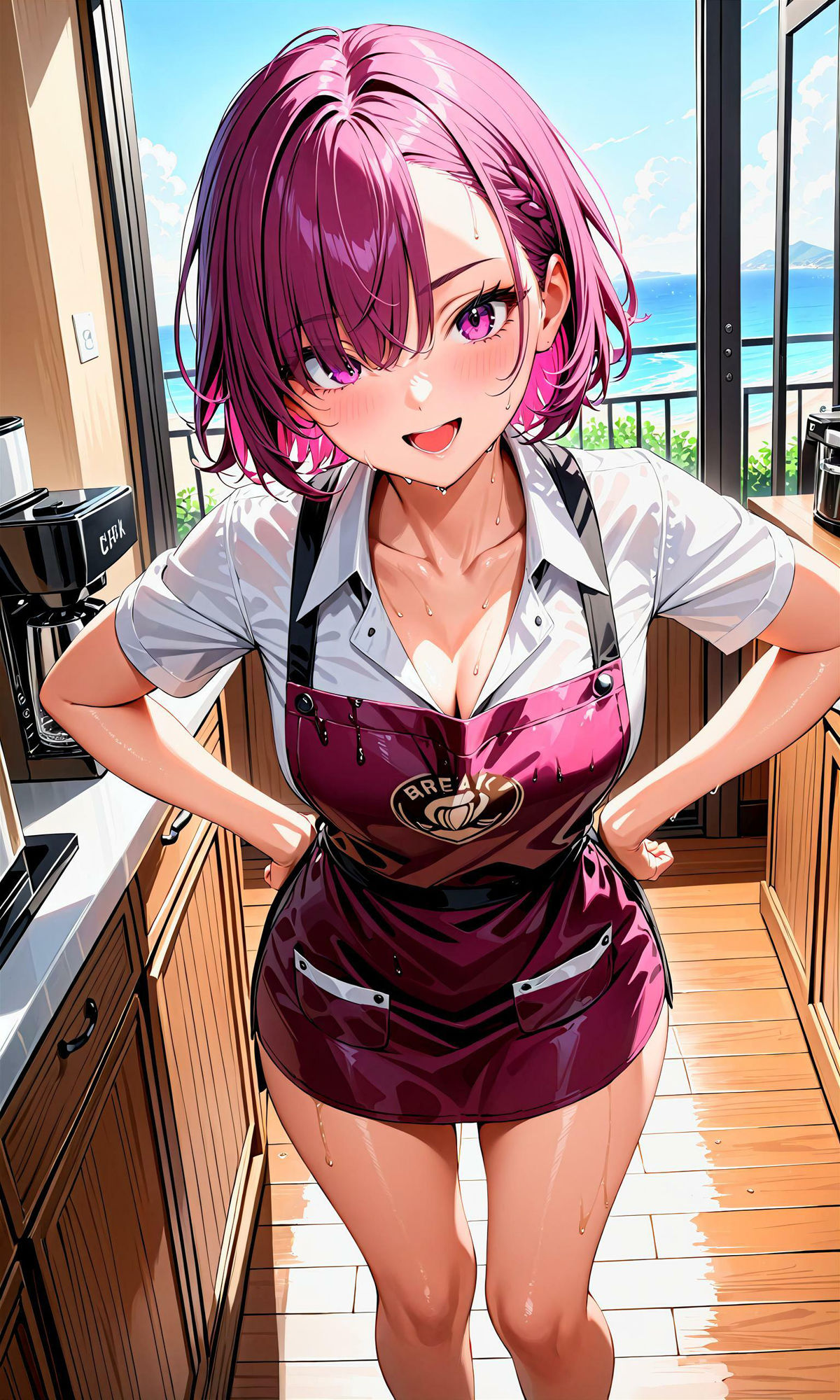 サンプル画像4:エチエチバリスタさん-昼下がりなのにそんなに急接近されたら夜が待てないんだがw-(BETA) [d_407321]