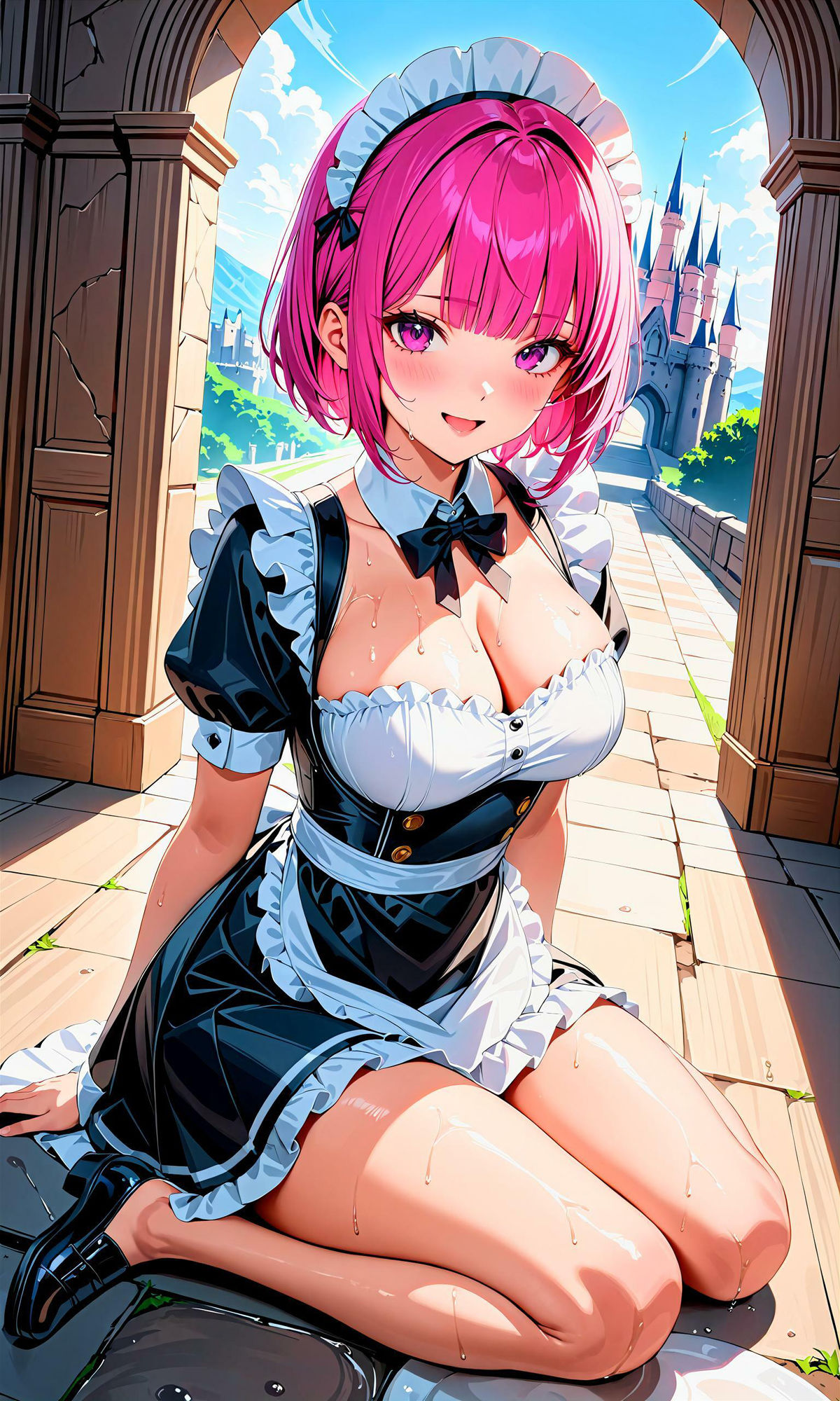 サンプル画像4:エチエチメイドさん-なんでも許してくれる僕だけの専属メイドさん！-(BETA) [d_407324]