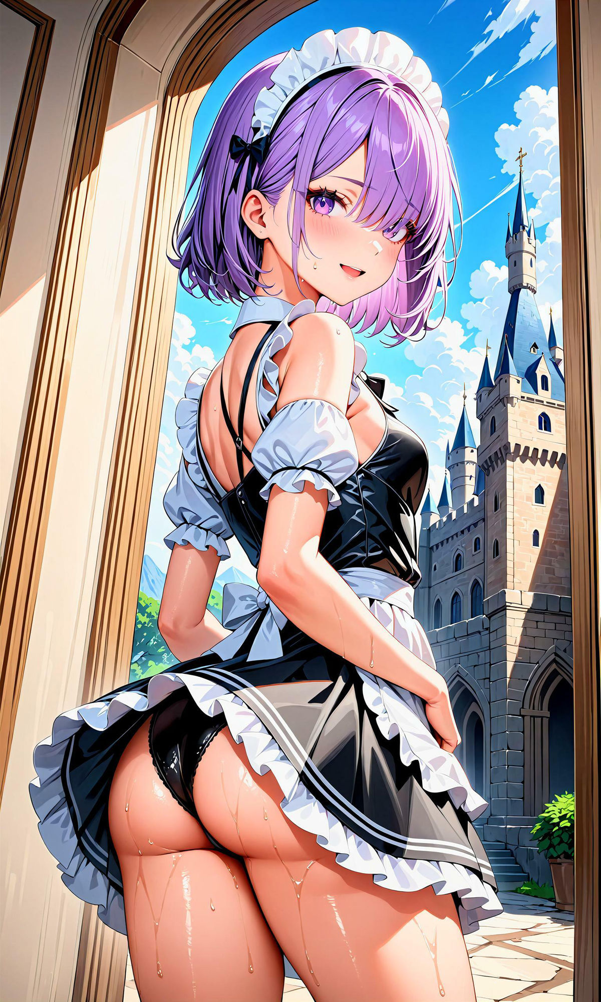 サンプル画像5:エチエチメイドさん-なんでも許してくれる僕だけの専属メイドさん！-(BETA) [d_407324]