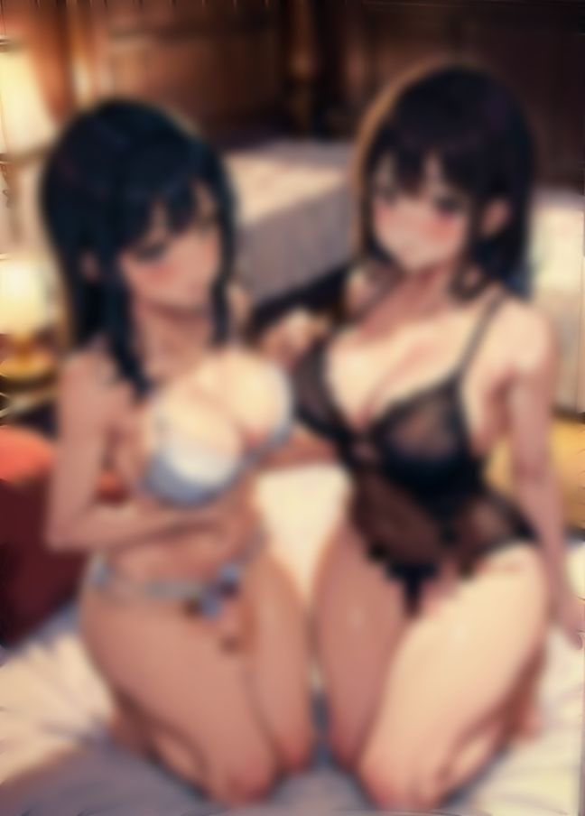 サンプル画像2:主婦レズセ「団地裏の昼下がりにSEX…」(サンタさん) [d_407326]