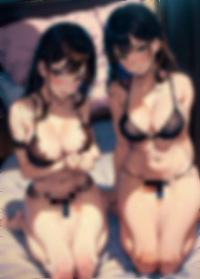 サンプル画像5:主婦レズセ「団地裏の昼下がりにSEX…」(サンタさん) [d_407326]