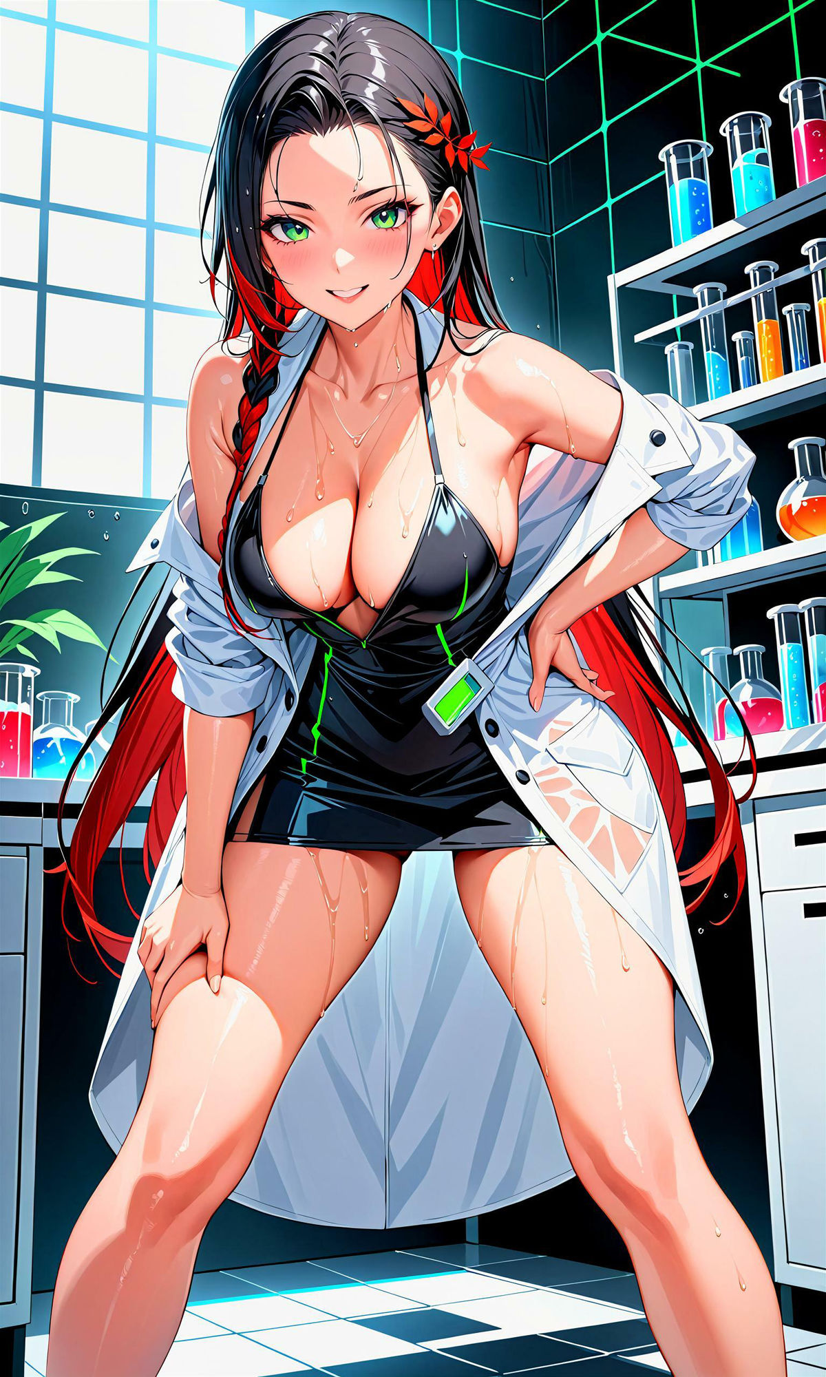 サンプル画像4:エチエチ科学者さん-僕の体を何度も実験体にするエチエチ科学者さん！-(BETA) [d_407327]