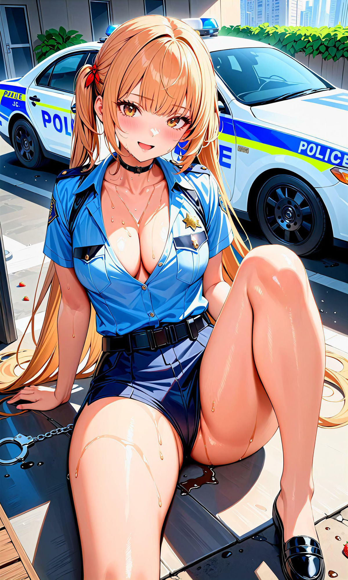 サンプル画像5:エチエチ婦警さん-エチエチすぎて僕よりもあなたが逮捕されちゃうのでは？-(BETA) [d_407330]