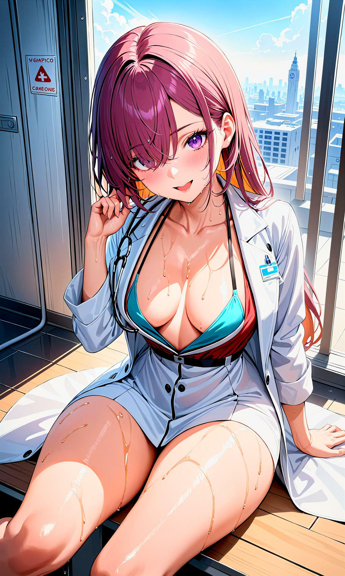 サンプル画像1:エチエチ女医さん-僕のすべてを診察して先生の奴●にしてくださいw-(BETA) [d_407332]