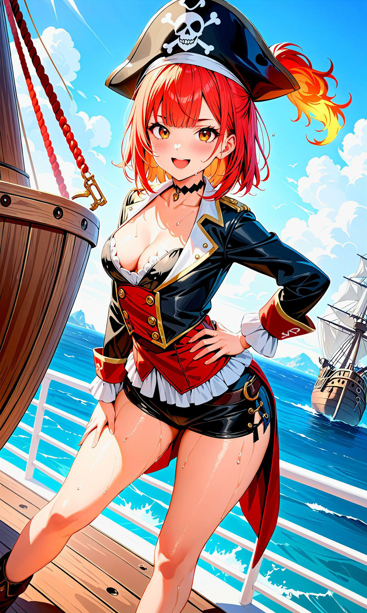 サンプル画像2:エチエチ海賊ちゃん-船長！！俺のあそこがもう出向しちゃてますw-(BETA) [d_407358]