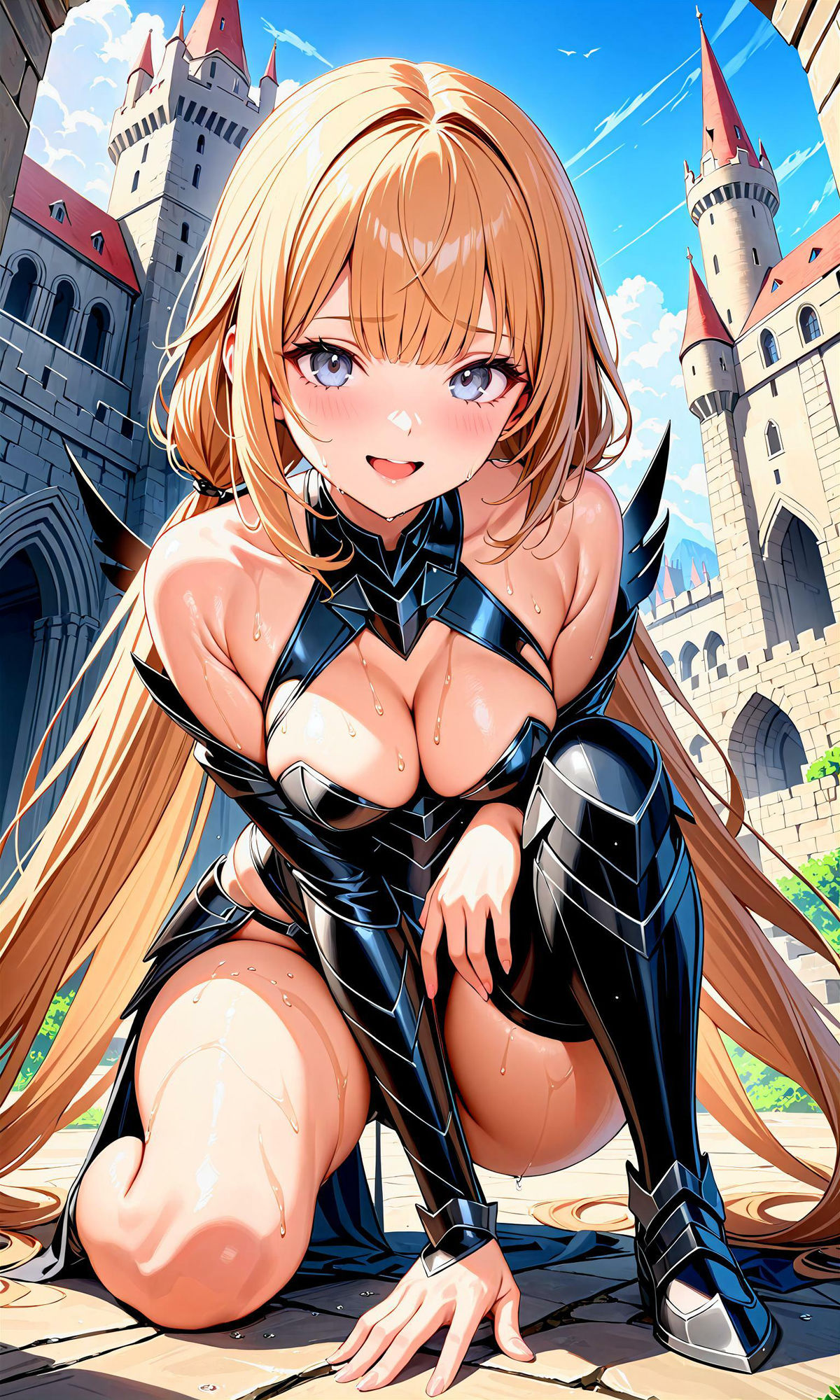 サンプル画像4:エチエチ騎士ちゃん-オフショットにどきどき！守ってあげたいナイトちゃん-(BETA) [d_407360]