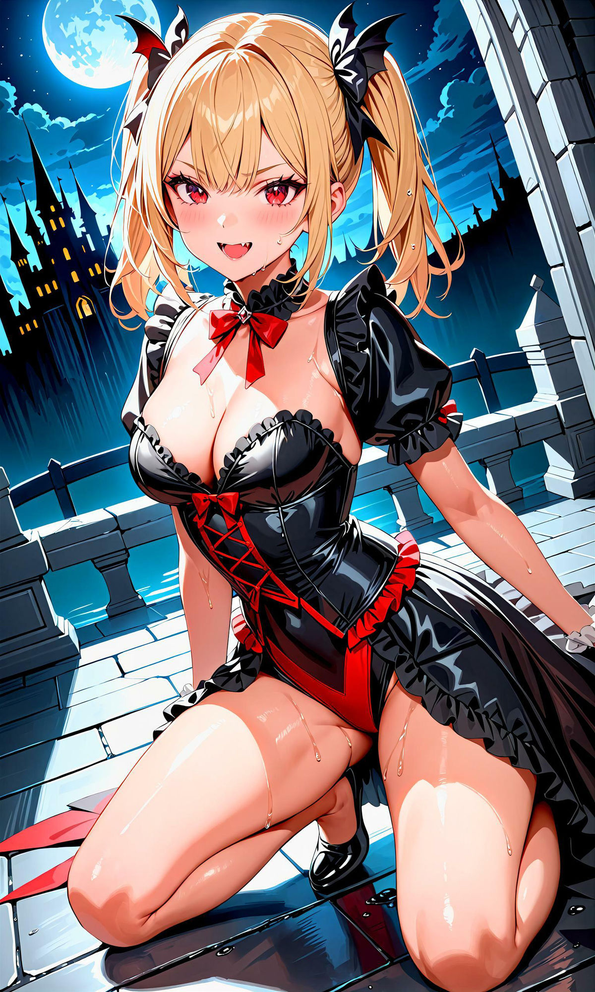 サンプル画像1:エチエチ吸血鬼ちゃん-こんな吸血鬼ちゃんなら全身の血を吸ってほしいw-(BETA) [d_407361]