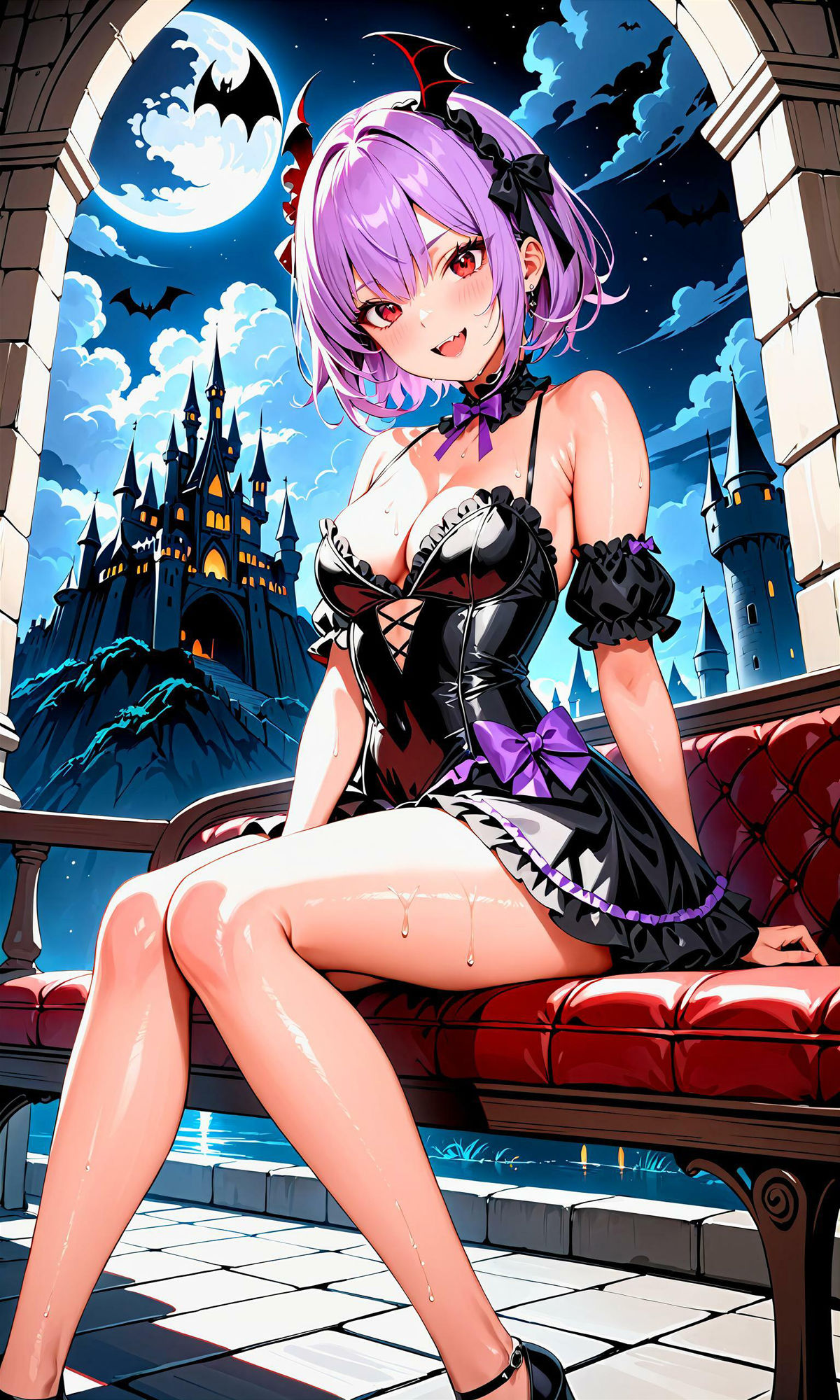 サンプル画像2:エチエチ吸血鬼ちゃん-こんな吸血鬼ちゃんなら全身の血を吸ってほしいw-(BETA) [d_407361]