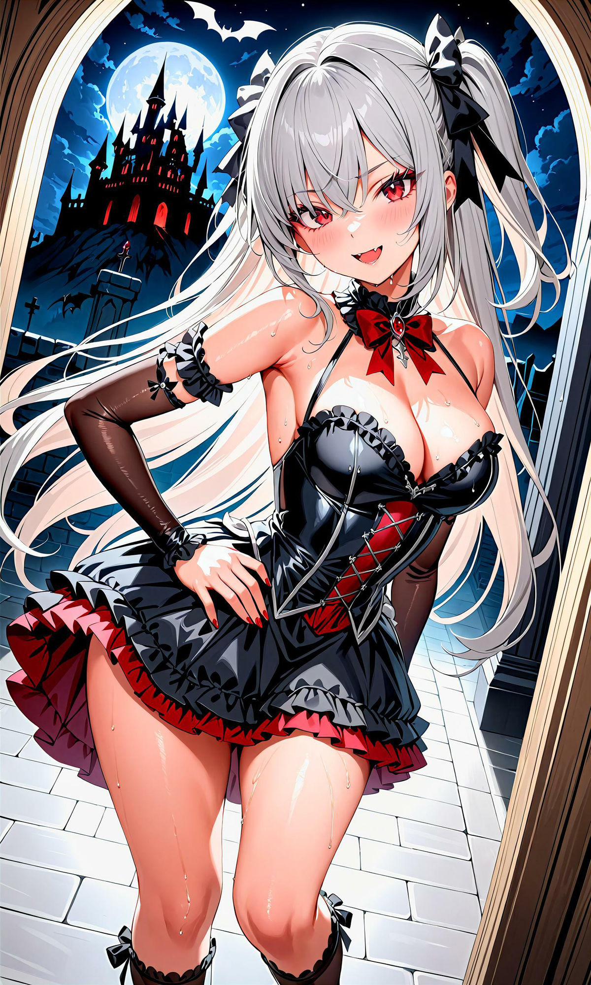 サンプル画像3:エチエチ吸血鬼ちゃん-こんな吸血鬼ちゃんなら全身の血を吸ってほしいw-(BETA) [d_407361]