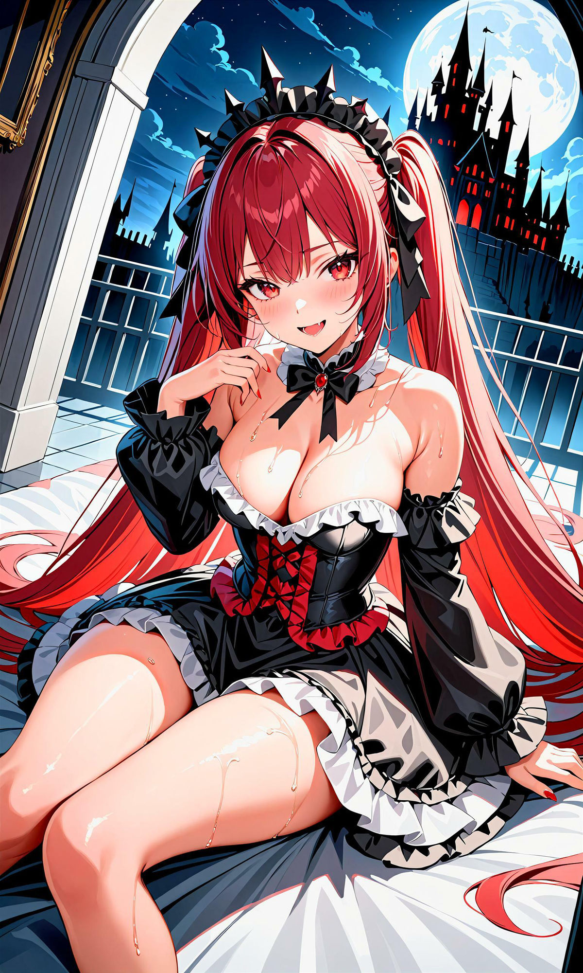 サンプル画像4:エチエチ吸血鬼ちゃん-こんな吸血鬼ちゃんなら全身の血を吸ってほしいw-(BETA) [d_407361]