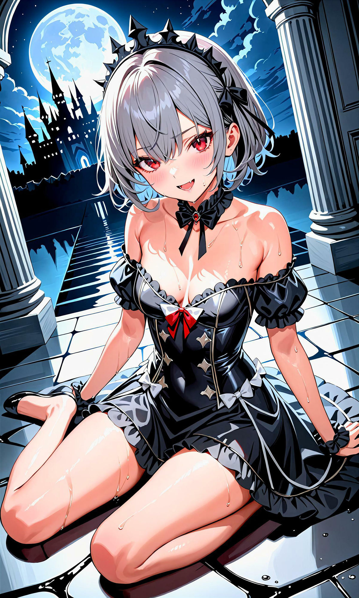 サンプル画像5:エチエチ吸血鬼ちゃん-こんな吸血鬼ちゃんなら全身の血を吸ってほしいw-(BETA) [d_407361]