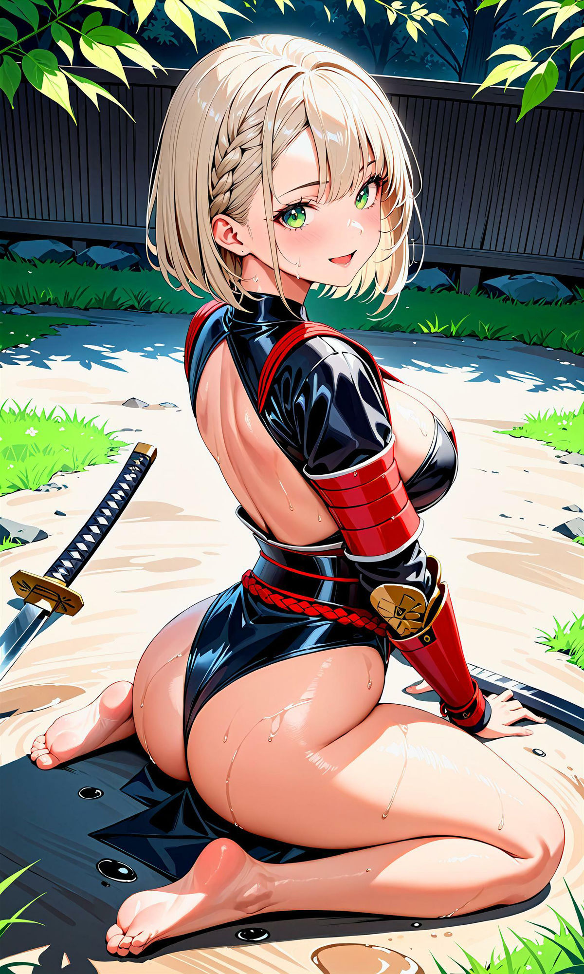 サンプル画像3:エチエチ侍ちゃん-エチエチすぎて俺の刀は絶対さびないw-(BETA) [d_407362]