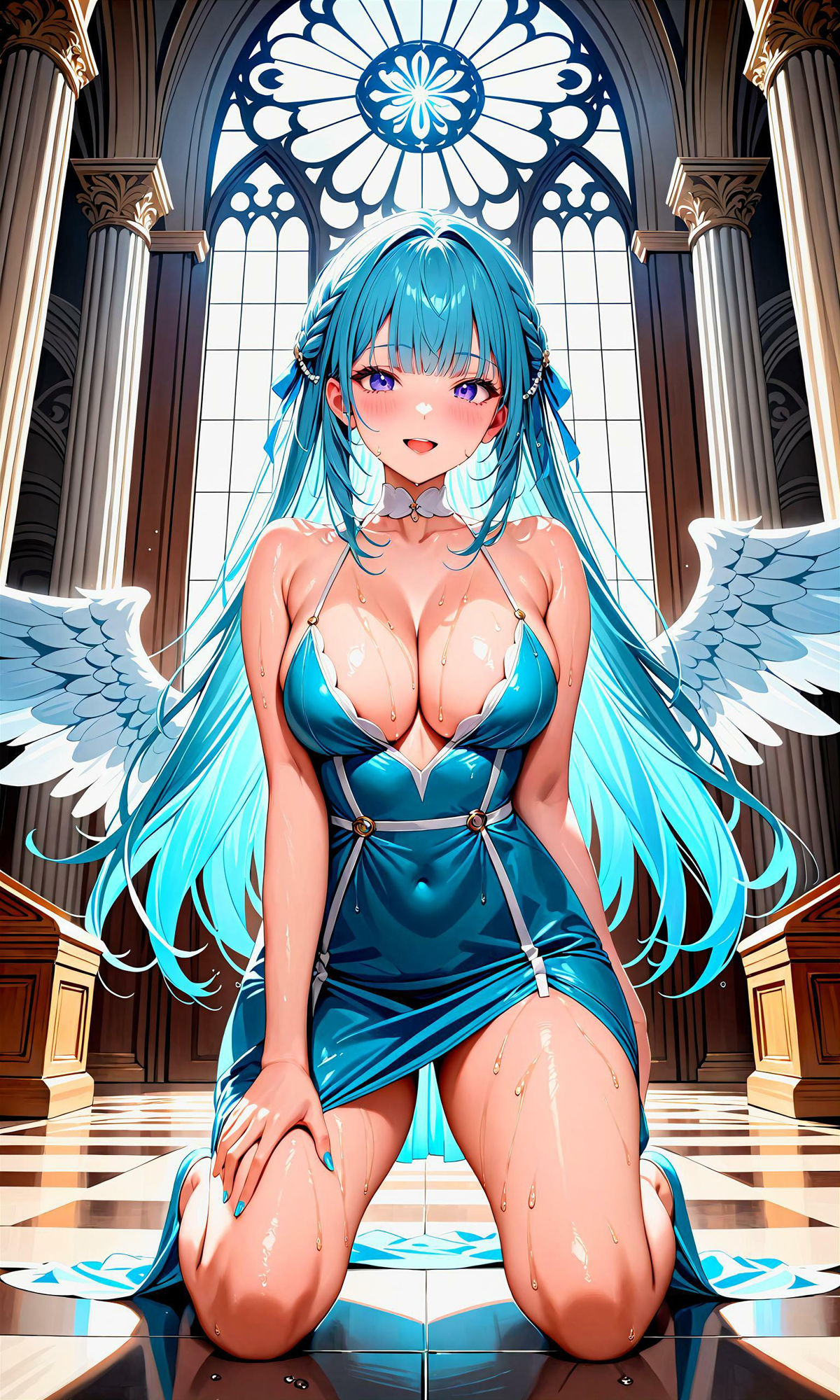 サンプル画像2:エチエチ天使ちゃん-この天使ちゃんとなら地獄暮らしでもかまわない！-(BETA) [d_407364]