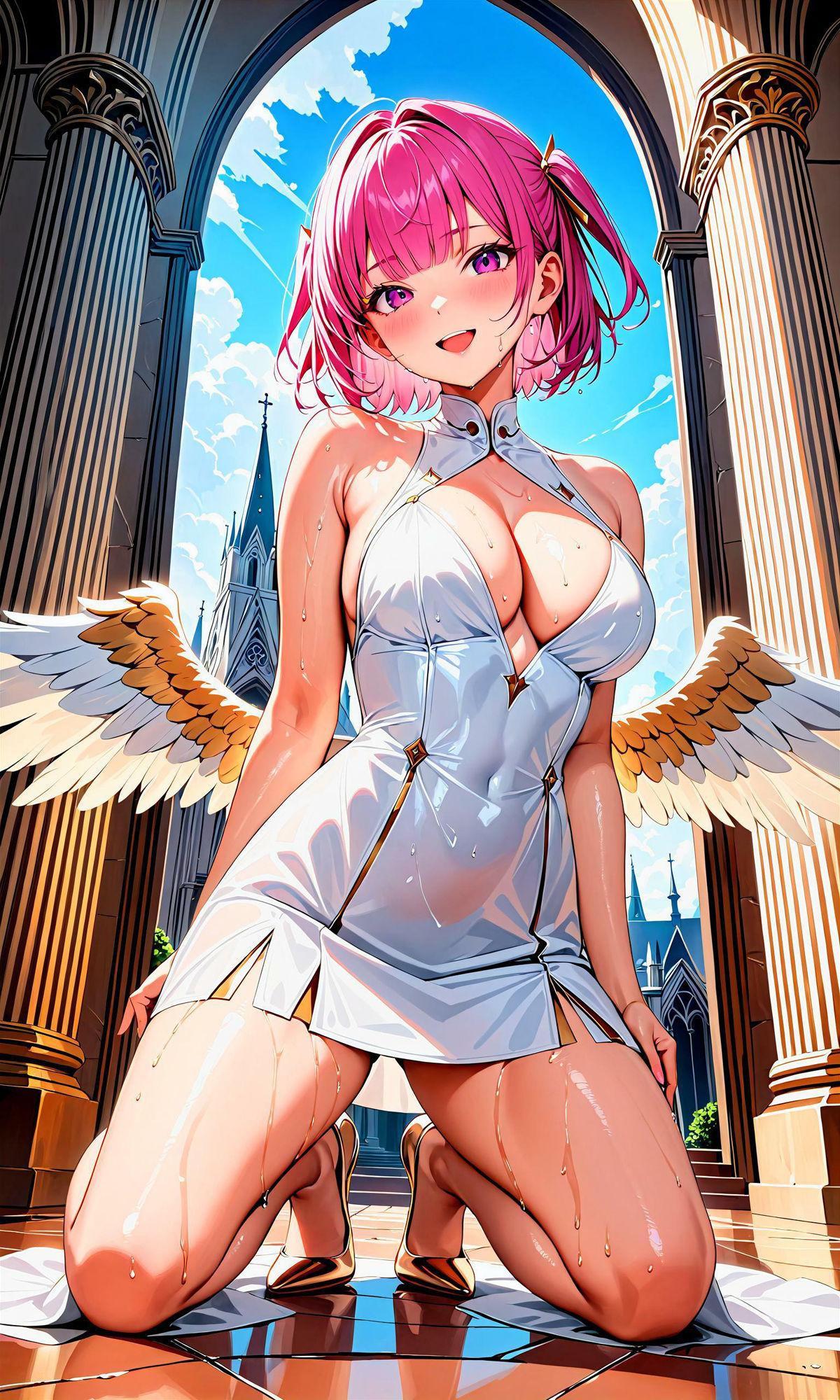 サンプル画像5:エチエチ天使ちゃん-この天使ちゃんとなら地獄暮らしでもかまわない！-(BETA) [d_407364]