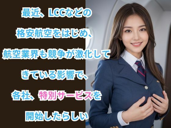 サンプル画像1:CAしか勝たん！ -特別サービス付きの航空会社を利用してみた件-(ぐらんくりゅ) [d_407378]