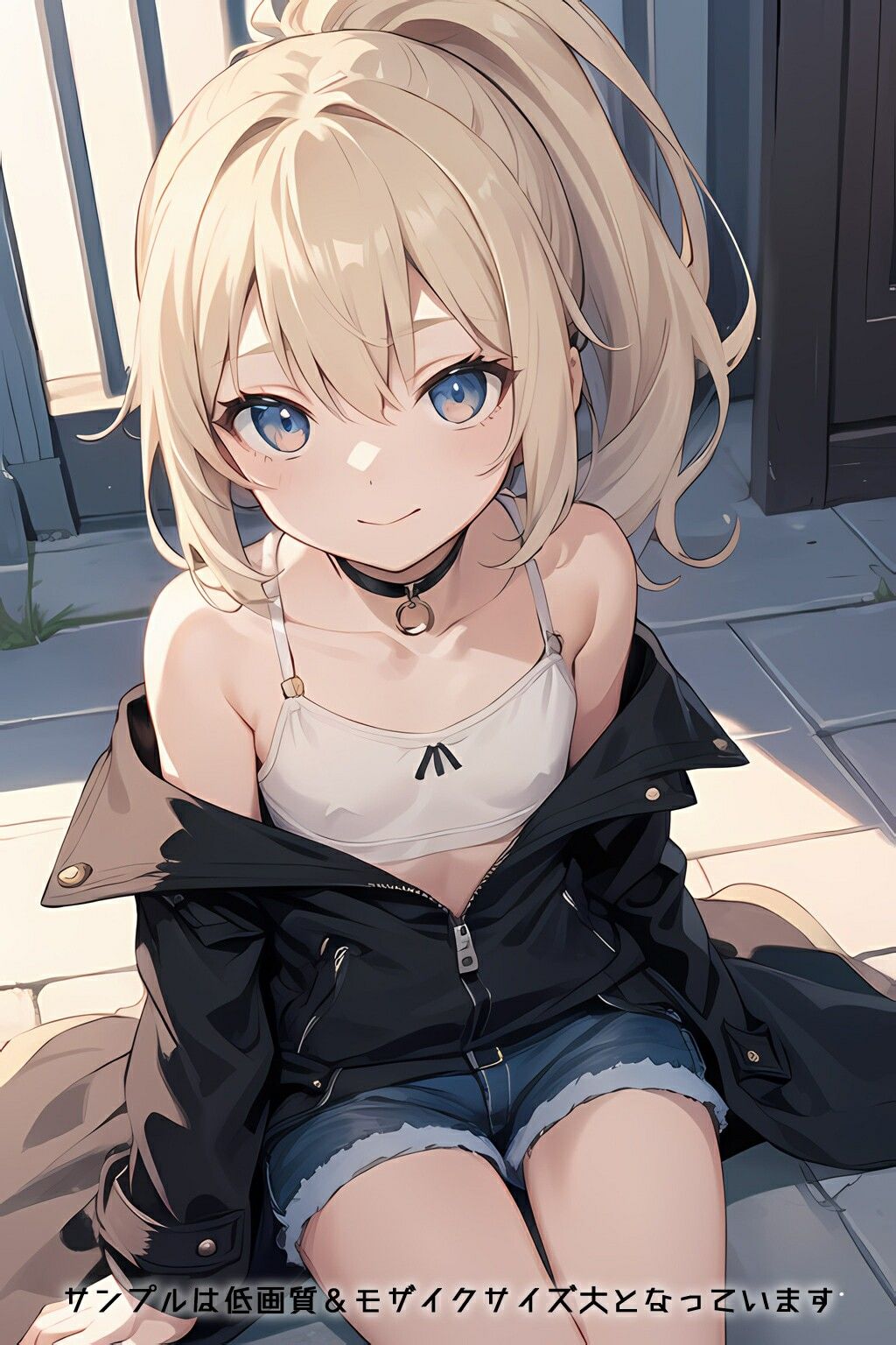 サンプル画像1:半裸繚乱 オフショルダー編(0番のりば) [d_407382]