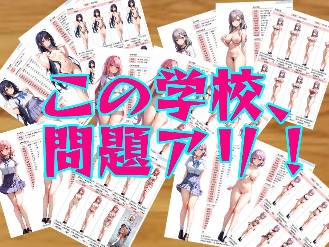 サンプル画像5:女子校生性育図鑑〜個人情報、彼氏、性歴性癖、バイト先、 通知表から一週間の下着まで全部流出♪【管理の行き届き過ぎた私立校 SpecialEdition】(みなみの島) [d_407389]