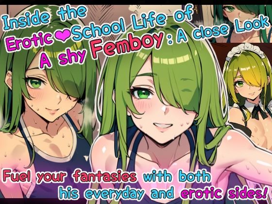 サンプル画像6:男の娘グラビアCG集 vol.7 〜内気なメイド男子 織川みのる君 編〜(アイリーン@ふたなり＆男の娘) [d_407513]