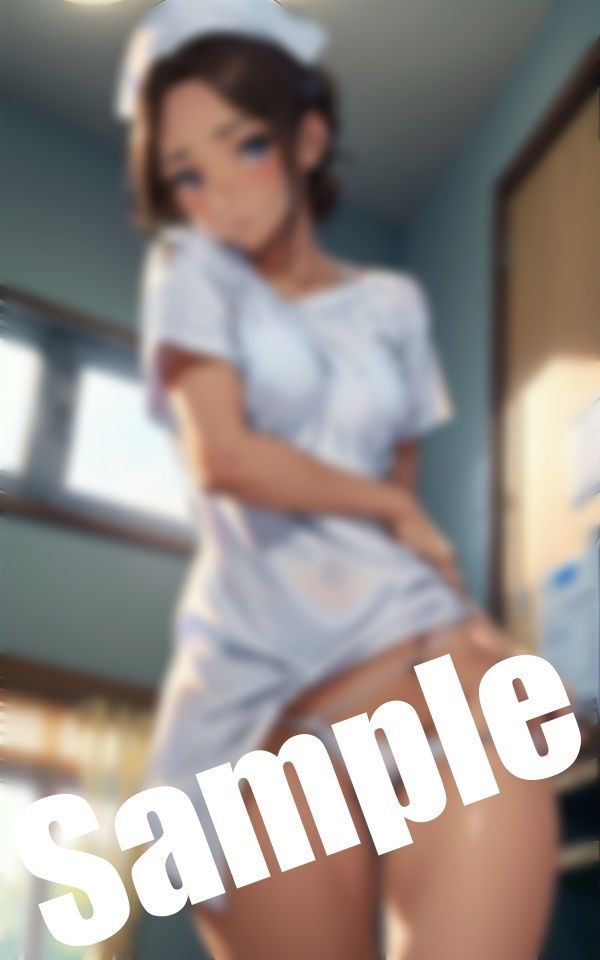 サンプル画像1:エロナースの誘惑〜病院で淫らな姿のナースに誘われて…「内緒で〇〇〇しませんか？」(妄想パラダイス) [d_407519]