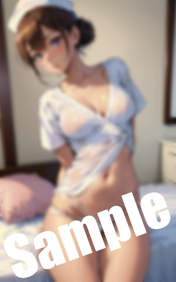 サンプル画像3:エロナースの誘惑〜病院で淫らな姿のナースに誘われて…「内緒で〇〇〇しませんか？」(妄想パラダイス) [d_407519]
