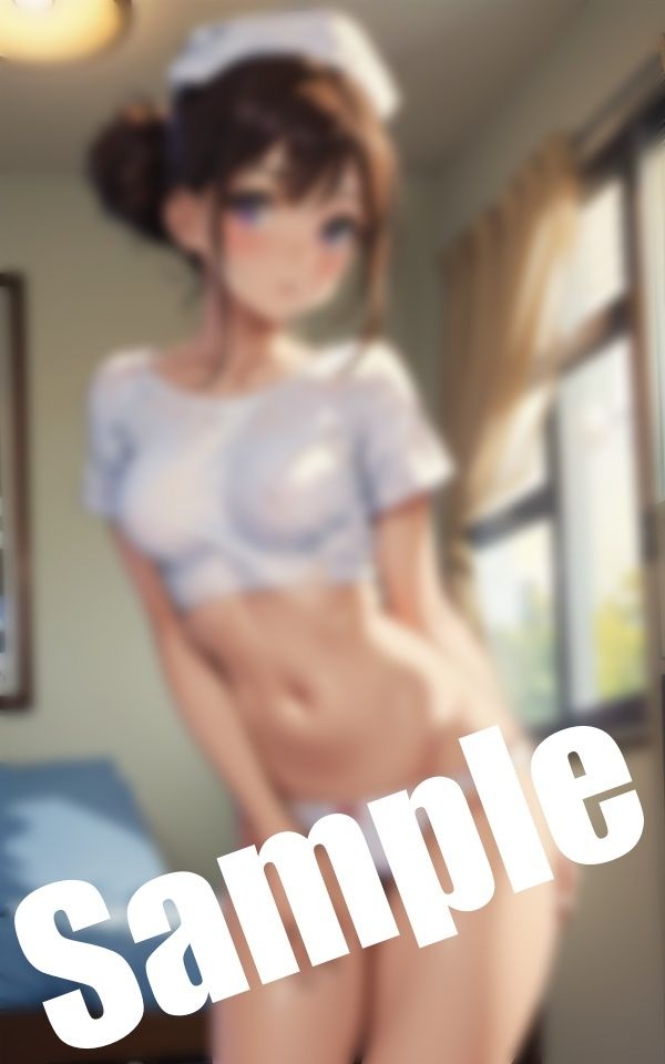 サンプル画像5:エロナースの誘惑〜病院で淫らな姿のナースに誘われて…「内緒で〇〇〇しませんか？」(妄想パラダイス) [d_407519]