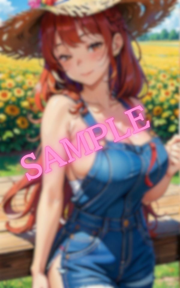 サンプル画像1:オーバーオールからはみ出る程の超巨乳美女降臨！！(エロエロ天国) [d_407523]