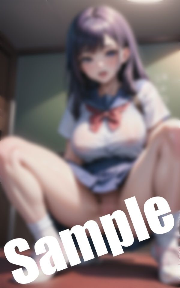 サンプル画像2:淫乱JKの放課後〜制服姿でおま〇こ濡らす淫らな美少女「エッチなことしたい…」(美女ワンダーランド) [d_407550]