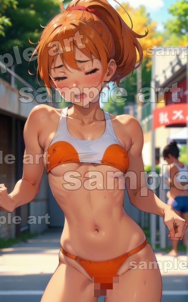 サンプル画像3:県大会の決勝戦でハプニング特集！優勝をかけた一線でまさかのおっぱい露出の瞬間！(S級奇跡の一枚) [d_407597]