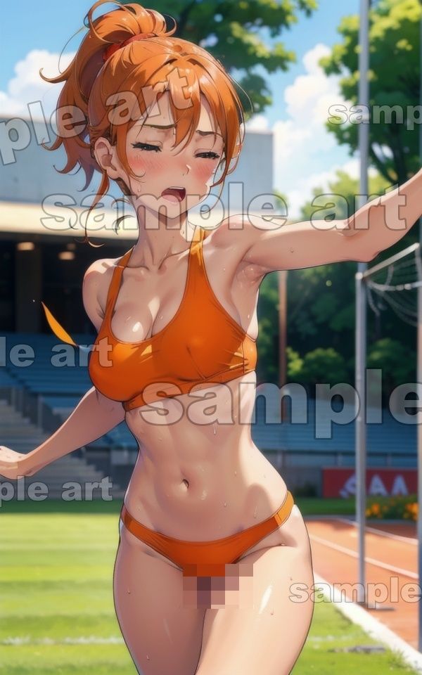 サンプル画像5:県大会の決勝戦でハプニング特集！優勝をかけた一線でまさかのおっぱい露出の瞬間！(S級奇跡の一枚) [d_407597]