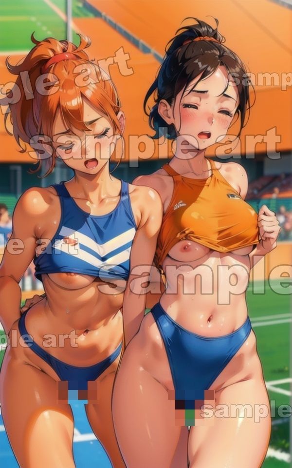 サンプル画像6:県大会の決勝戦でハプニング特集！優勝をかけた一線でまさかのおっぱい露出の瞬間！(S級奇跡の一枚) [d_407597]