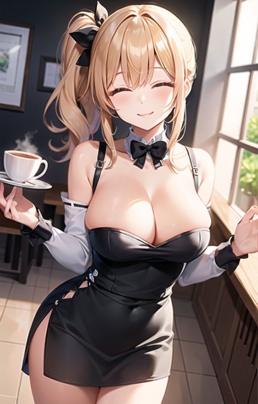 サンプル画像2:発情メイドと秘密のにゅるにゅるご奉仕(ai生成で中出し天国) [d_407674]