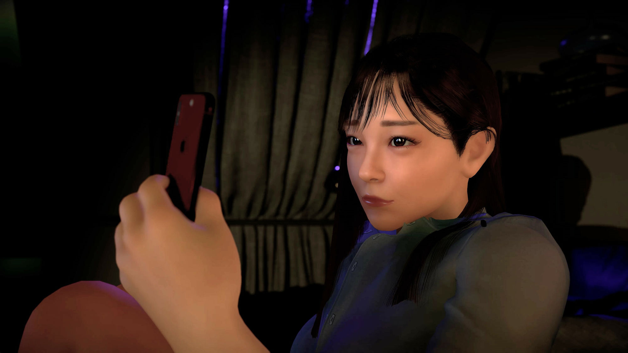 サンプル画像1:★らら エッチなDMのコメントを読みながらイくの我慢してみる(秘密らぶ) [d_407720]