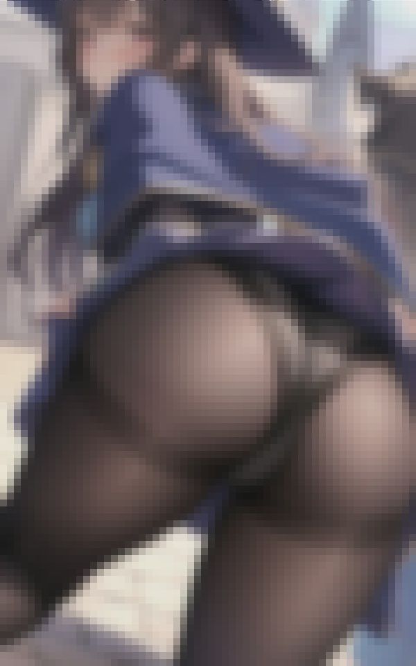 サンプル画像2:黒タイツ魔法使いの食い込み激エロパンティーを後ろからじっくり堪能して下さい。(妄想メガマックス) [d_407805]