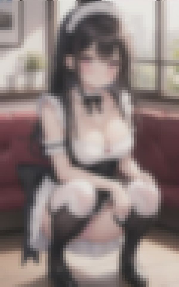 サンプル画像4:地味隠れ巨乳のメイドちゃんにお願いして激エロパンチラ撮影しました。(みおもん) [d_407808]