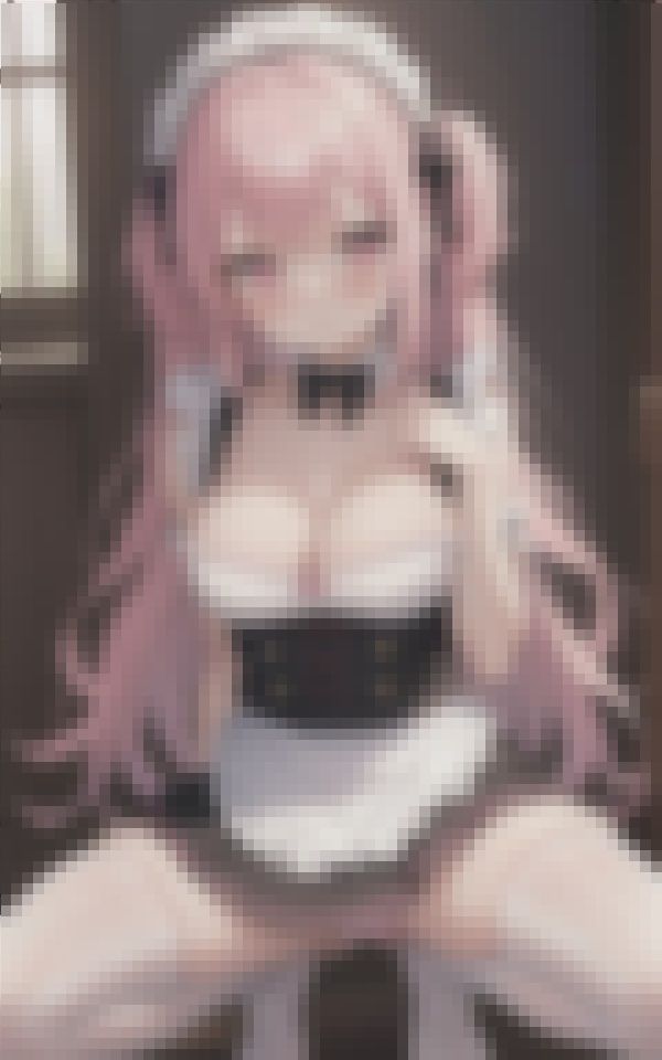 サンプル画像5:地味隠れ巨乳のメイドちゃんにお願いして激エロパンチラ撮影しました。(みおもん) [d_407808]