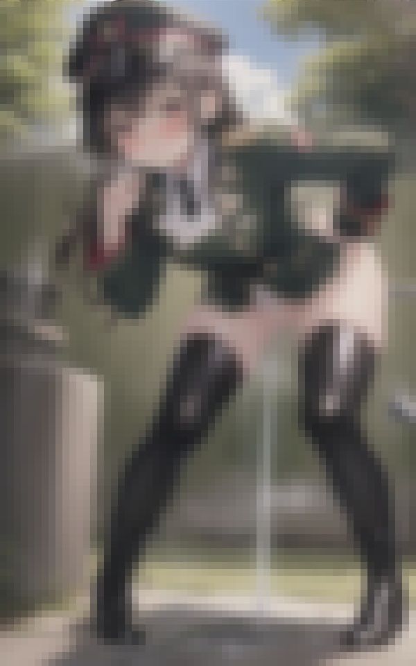 サンプル画像1:野外訓練中に突如やってきた尿意に耐え切れずおもらししてしまった激カワ女子隊員たち(みっくすぐりる) [d_407812]