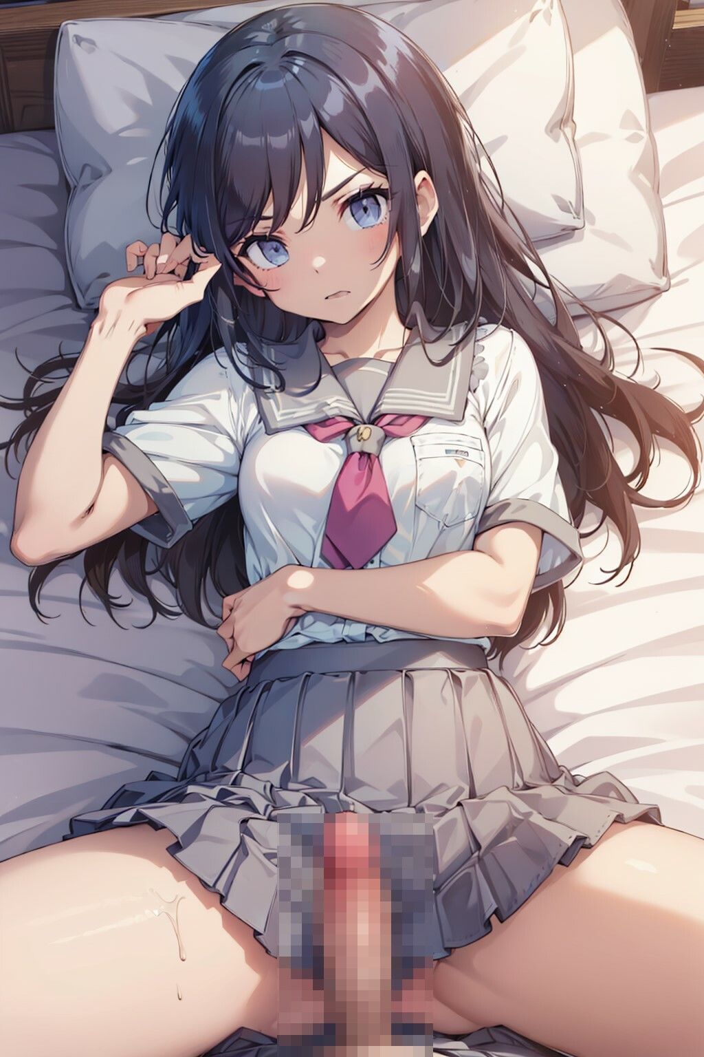 サンプル画像2:「あの子には手を出さないでください」(嫌悪館) [d_407856]