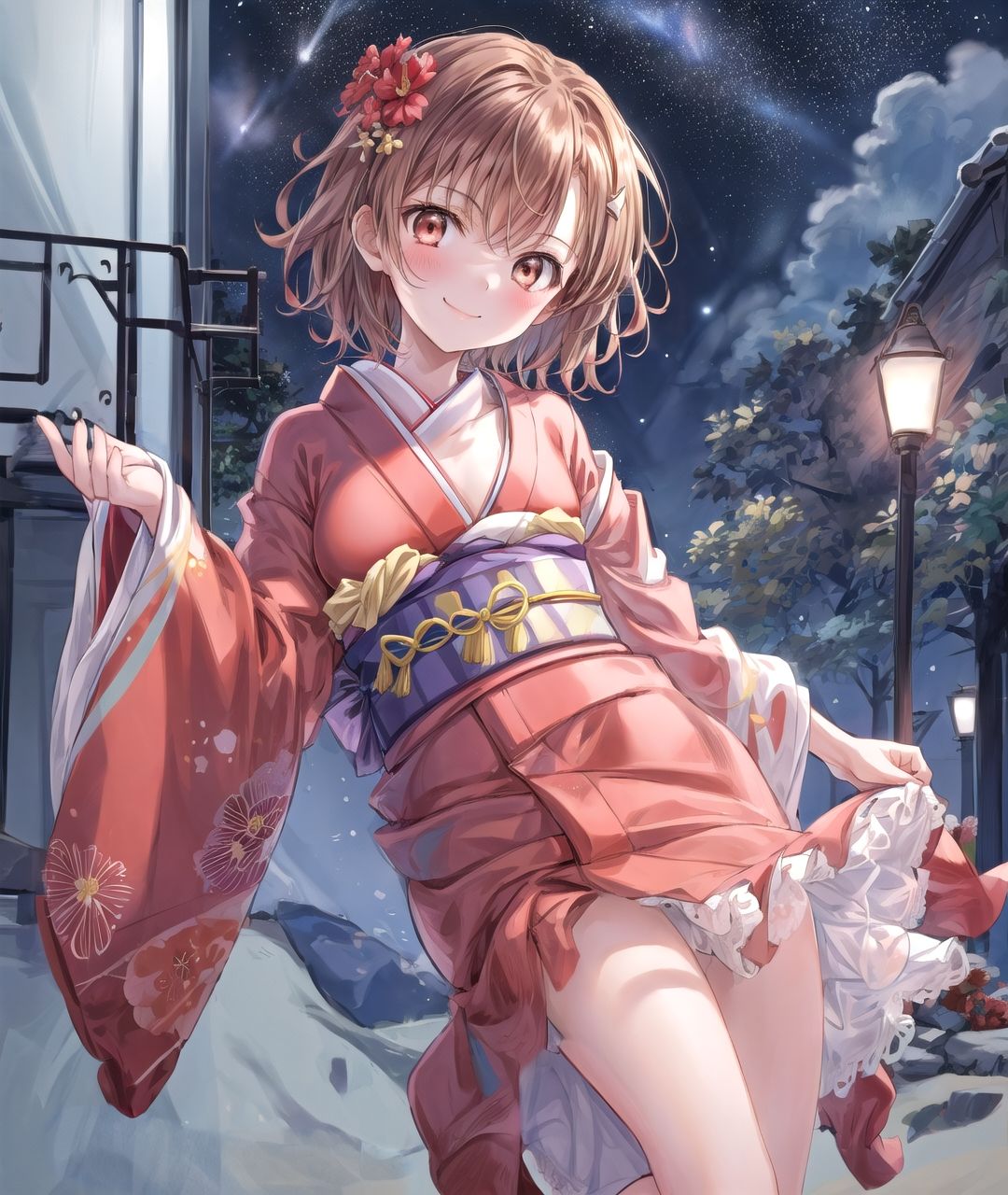 サンプル画像6:美少女たちのひととき・御〇美琴（とある科学の超電磁砲）(Aark) [d_407908]