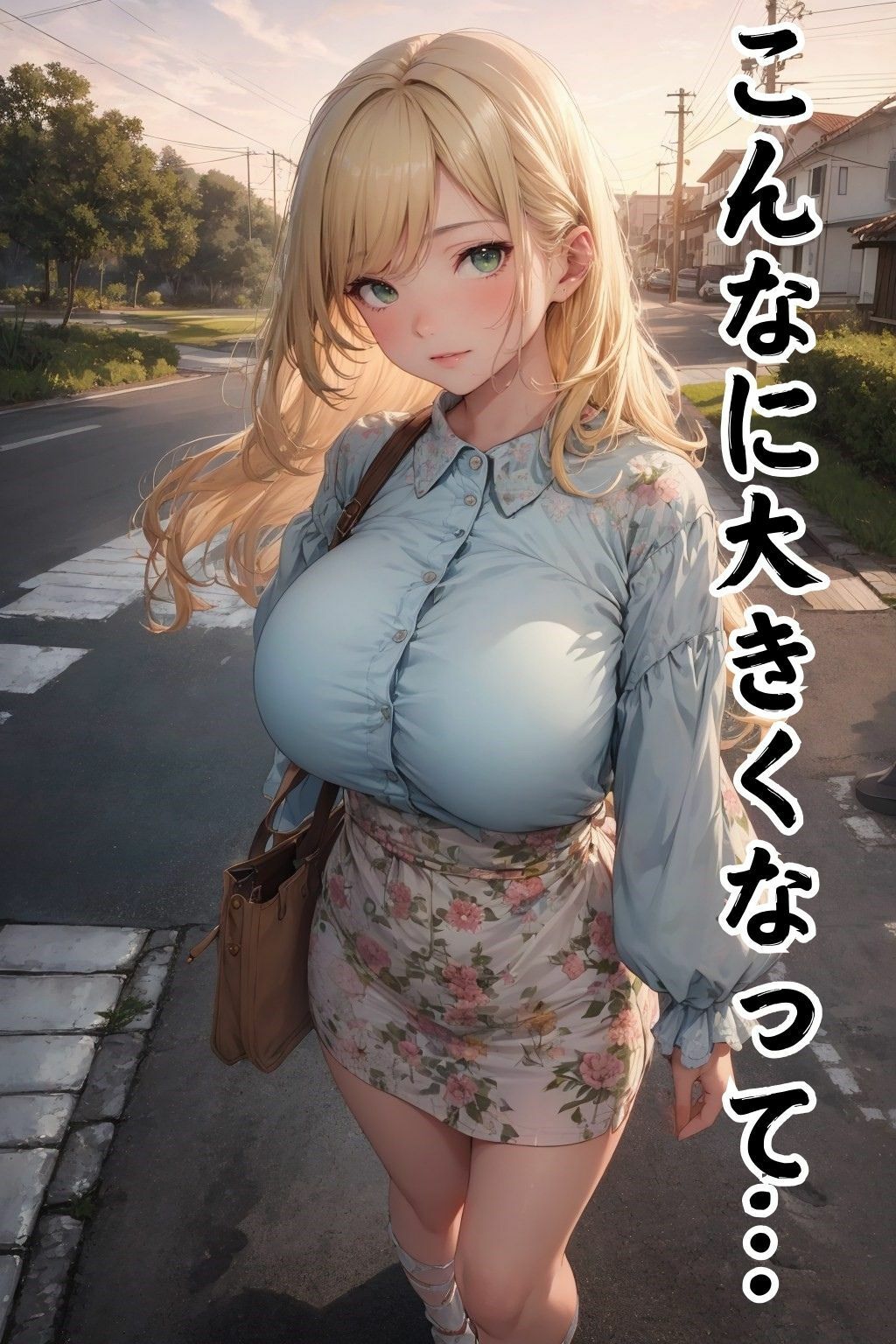 サンプル画像2:10年ぶりに会った幼馴染がエロすぎて困る〜金髪ハーフ編〜(水無月AI子の部屋) [d_407918]