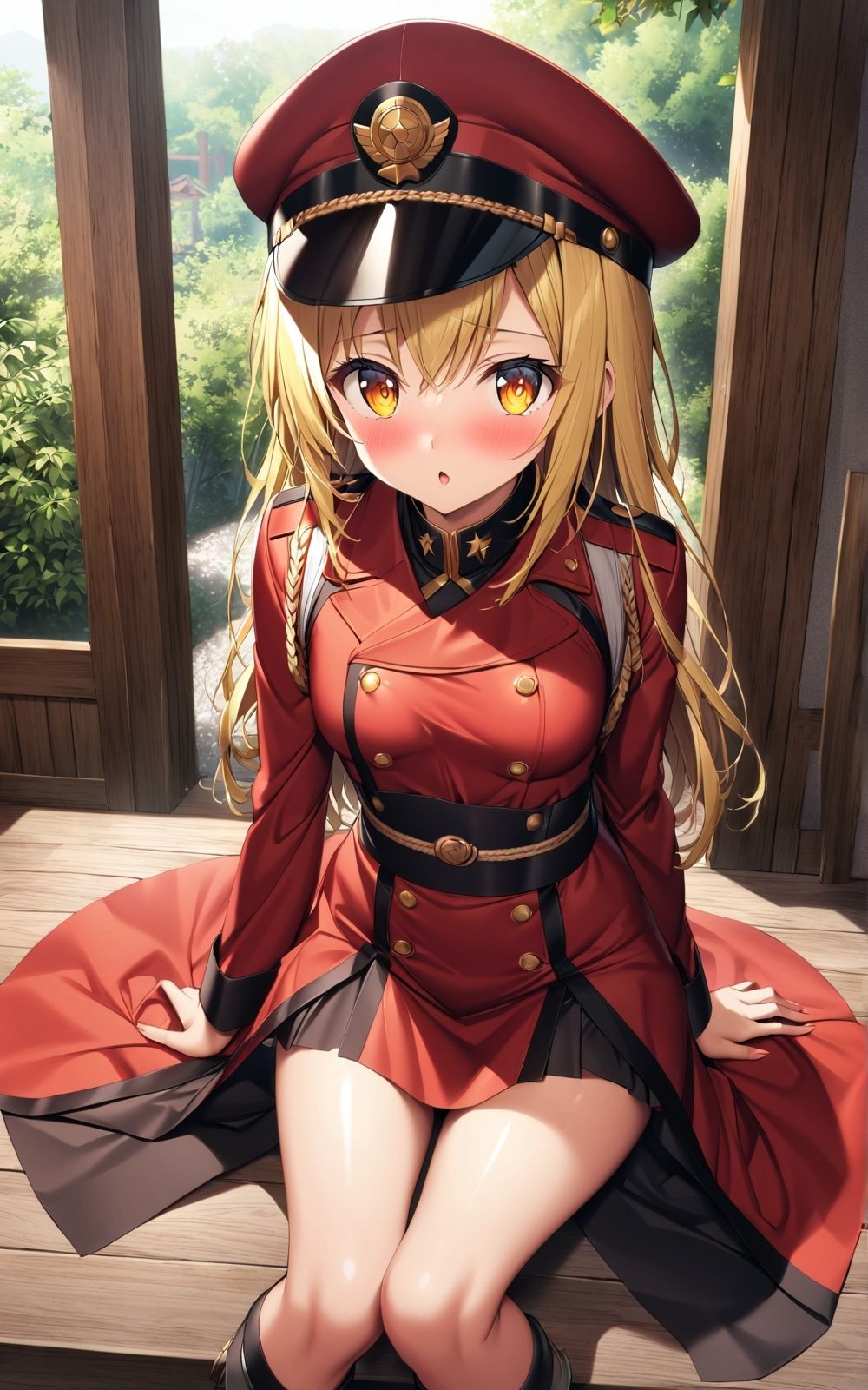 サンプル画像3:軍服っ娘(オレのわーるど) [d_407937]