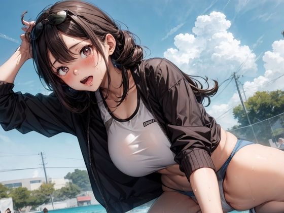 サンプル画像2:羞恥！真夏のビーチ！ギャルビキニと即ハメエッチ！vol.2(制服美少女スタジオ) [d_407976]