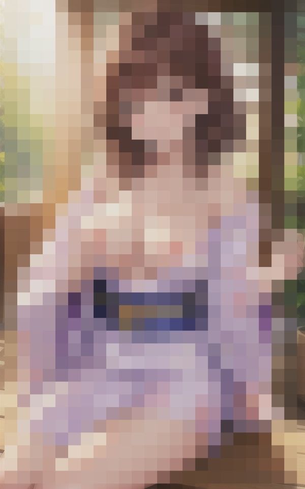 サンプル画像3:色気ムンムンの和装美女(癒しのAI美女) [d_408011]