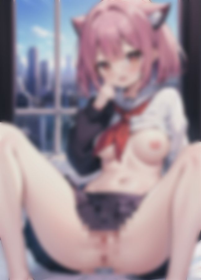 サンプル画像6:子猫の穴’拡張された女の子のエロ穴’「うしろから挿れて！」「あんんたの小さい？」(ヤンデレAIちゃん) [d_408046]