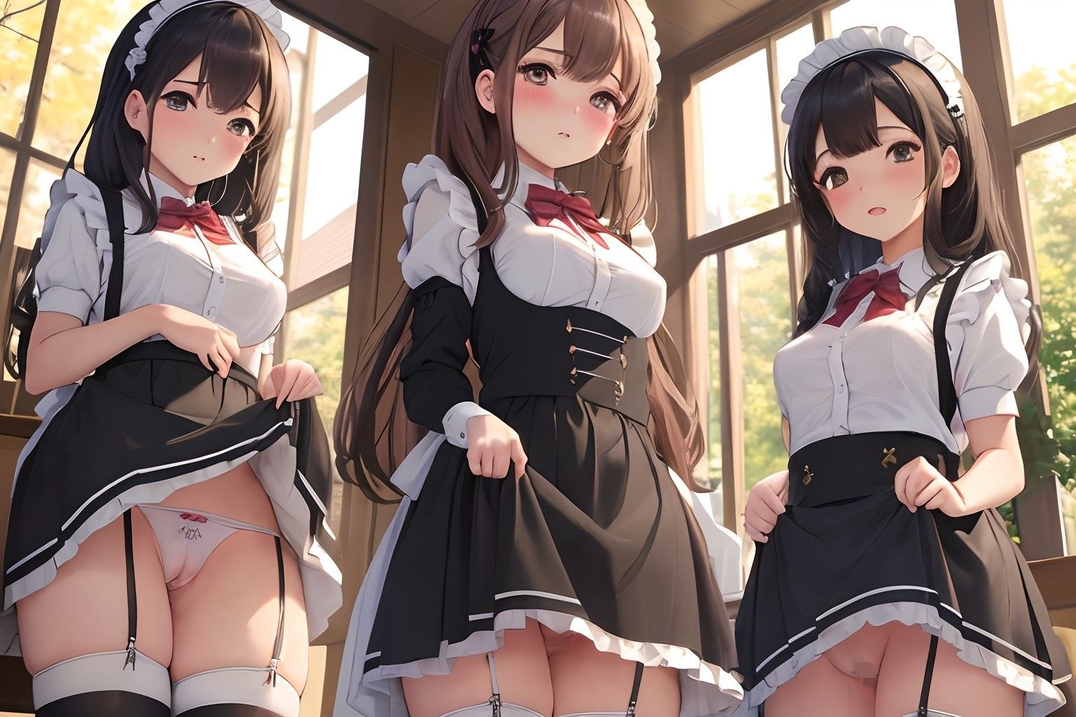 サンプル画像1:ロリハーレム 催●支配された学園 メイド編(ロリホイッププリン) [d_408183]