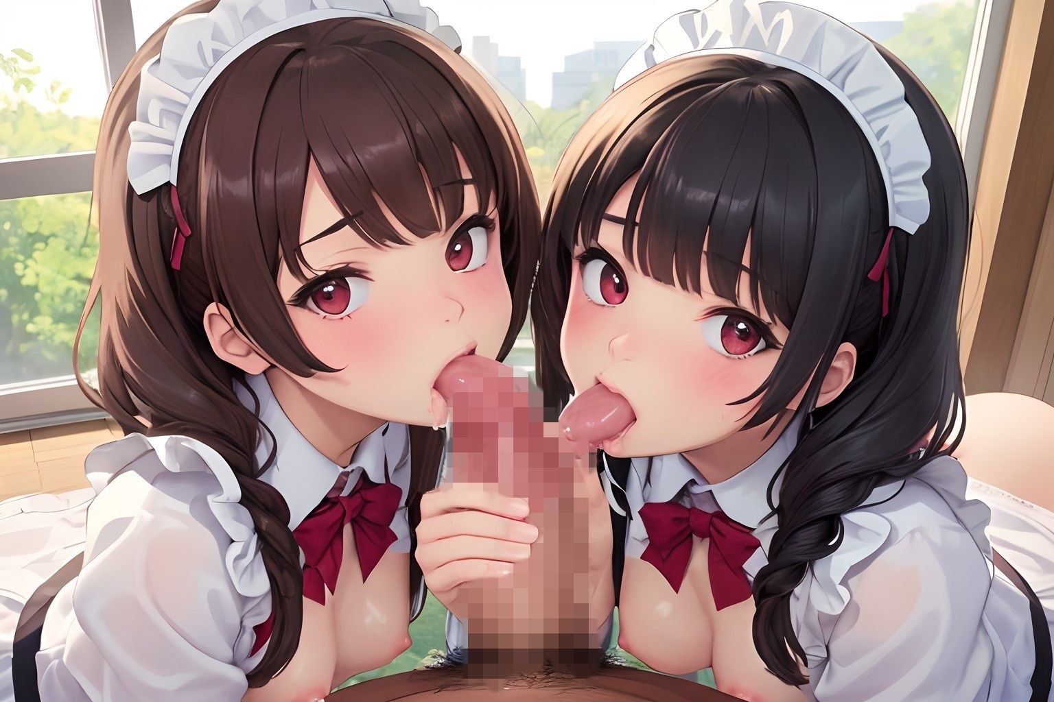 サンプル画像2:ロリハーレム 催●支配された学園 メイド編(ロリホイッププリン) [d_408183]