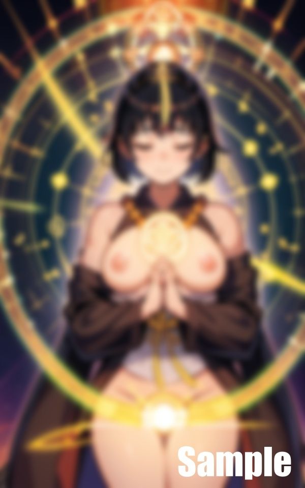 サンプル画像5:曼荼羅女僧(にゃりきち) [d_408231]